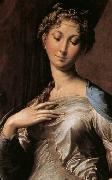 Girolamo Parmigianino Madonna with Long Neck oil painting artist